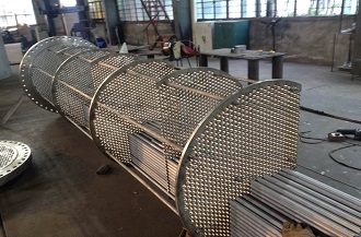 Shell and Tube Heat Exchanger for Chemical Industry