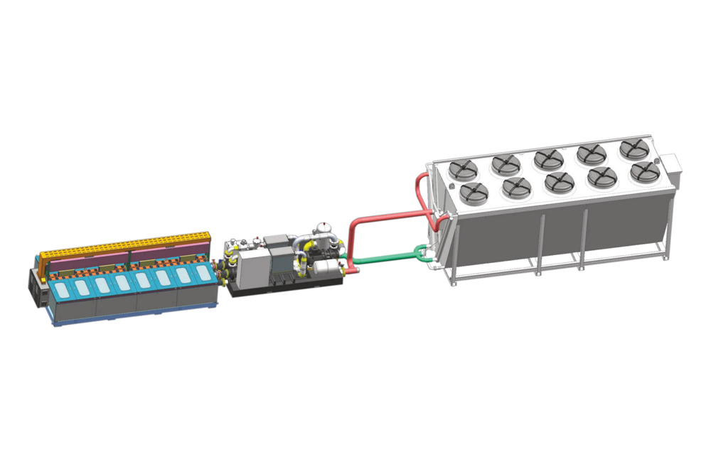 Oil Cooling Plant Type 1.1MW
