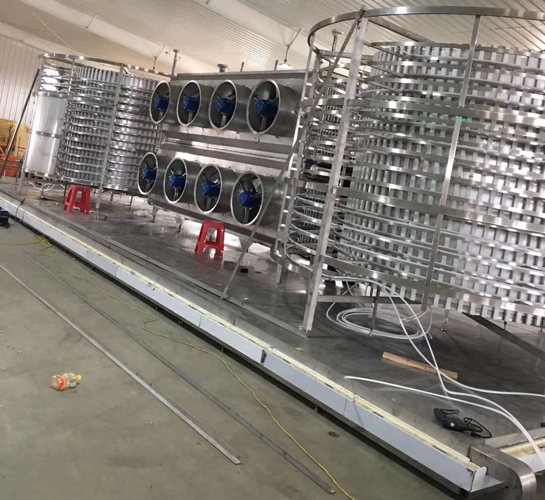 Double Spiral Freezer